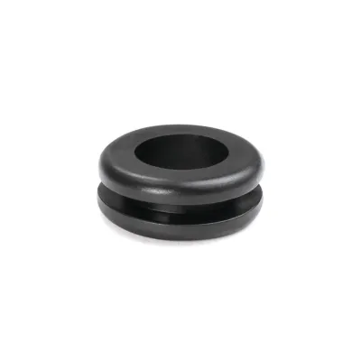HellermannTyton Durchführungstülle HV1203-PVC-FR-BK 633-02030 | Kabeldurchführung 10-11mm | Ø12mm | PVC | schwarz