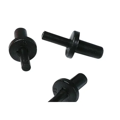 HellermannTyton Spreizniet TY8P1-PA66-NA | Schlagniet | 4 mm Lochdurchmesser | natur | 1000 Stück | Kunststoff