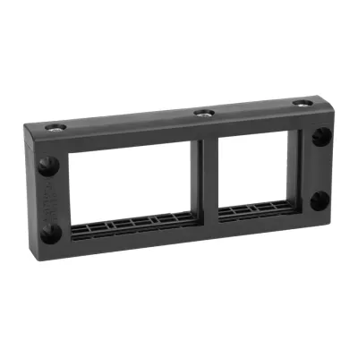 HellermannTyton Kabeldurchführungsrahmen VarioPlate-24 440-00003 | IP66 | 143,5mm | Kunststoff | teilbar | schwarz