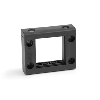 HellermannTyton Kabeldurchführungsrahmen VarioPlate-4 | 4-fach | IP65/IP66 | Kunststoff | 72,8 mm breit | schwarz