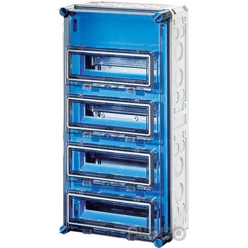 Bild: Hensel Automatengehäuse 48TE m.4Klappdeckeln Mi 1444