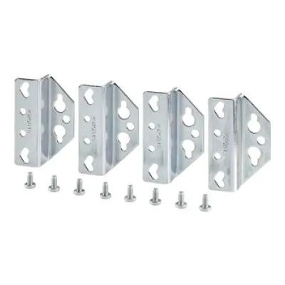 HENSEL Befestigungslaschen Mi BL 30 | Montagerahmen Wandbefestigung | Stahl 60x100x30 mm