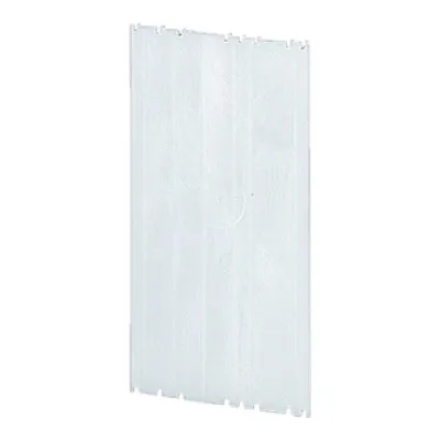 Hensel Blindabdeckung Mi BA 2000680 | Sicherungsgehäuse Diazed/Neozed | 108x195 mm | Kunststoff | nicht scharnierend