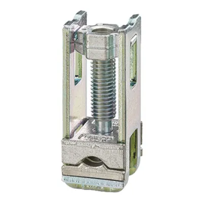 Hensel Sammelschienen-Direktanschlussklemme KS 150/12 | Cu/Alu 16-150mm² | für Flachschiene 5-10mm dick | 12mm breit