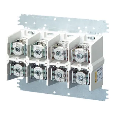 Hensel Einspeisungsklemme Mi VE 304 | 4012591655510 | 4-polig | 300mm² | 630A | Schraubanschluss | Einbauplatte | grau