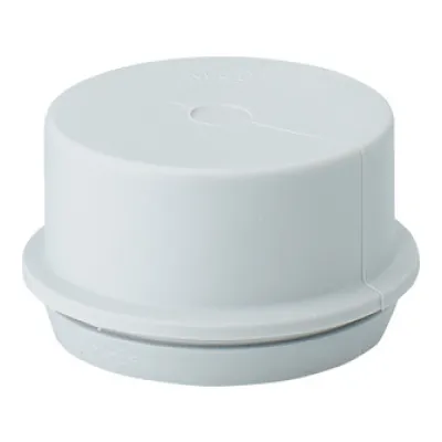 Hensel Einsteckstutzen ESM 40 | 1659652 | Kabeleinführungsstutzen M40 | IP55 | Ø 17-30 mm | TPE | halogenfrei | grau