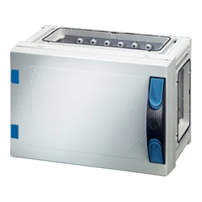 Hensel Leergehäuse Schaltgeräte FP 0150 | IP66 | Kunststoff | 270x180x186 mm | Einbautiefe 136 mm | grau