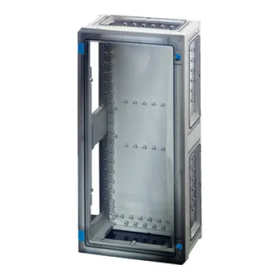 Hensel Leergehäuse FP 0310 | Aufputz Verteilergehäuse IP65 | 270x540x163mm | transparent, Kunststoff, RAL 7035