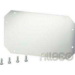 Hensel ENYSTAR Montageplatte FP MP 10 für Leergehäuse 1/2/3 aus Isolierstoff 4mm