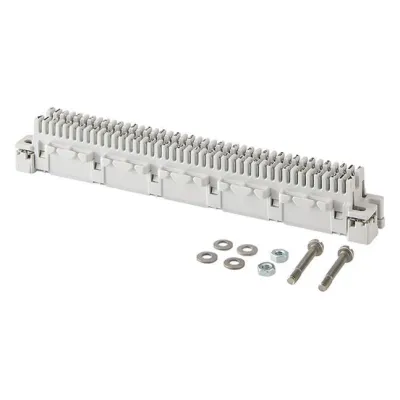 Hensel Anschlussleiste FK 5120 | LSA-Plus 20DA | schraubenlos | Leistenmarkierung | 178x26x22mm | grau