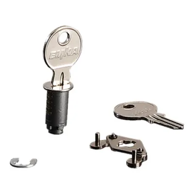 Hensel Türschloss-Einsatz FP TS 1 | Schließsystem ENYSTAR | abschließbar | Polycarbonat | RAL 7035