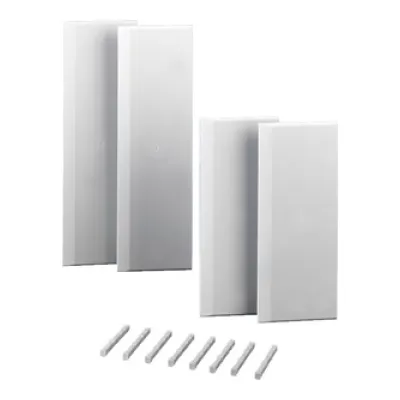 Hensel Verschlussplatten-Set FP VS 20 | Gehäusegröße 2 | Seitenwand | 2HE | 270x360mm | Kunststoff grau
