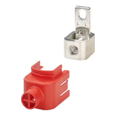 HENSEL Geräte-Direktanschlussklemme DA 300 | Direktanschlussklemme 300 mm² | bis 400A | 1-polig | Isolierstoffabdeckung