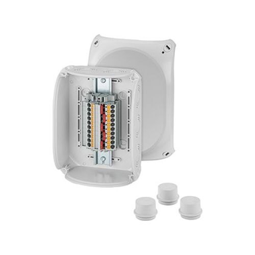 Bild: Hensel Kabelabzweigkasten 0,5-10 qmm 3phasig DK 1610 P