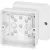 Bild: HENSEL Kabelabzweigkasten DE9321 | Kunststoff | IP55 | 88x88x47mm | ohne Klemme | halogenfrei | quadratisch | weiß