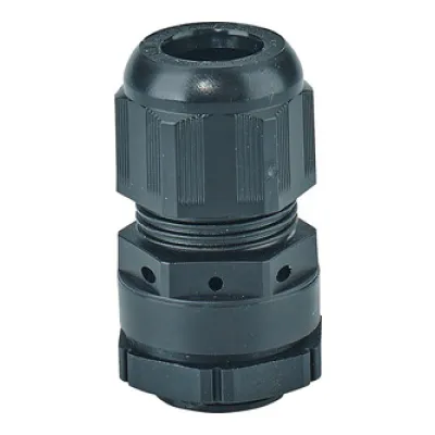 Hensel Kombi-Belüftungsstutzen KBS 20 M20 4012591102830 | Kabelverschraubung | IP66/IP67 | PA Polyamid | schwarz