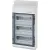 Bild: HENSEL Kleinverteiler Aufputz KV 9336 M | 3x12 TE | IP65 | Kunststoff RAL7035 | 583x295x129mm | transparente Tür