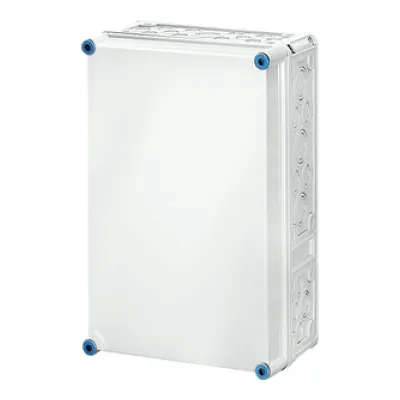 Hensel Leergehäuse MI0301 | Niederspannungs-Schaltanlage IP65 | 300x450x170mm | Polycarbonat | Wandgehäuse grau RAL7035