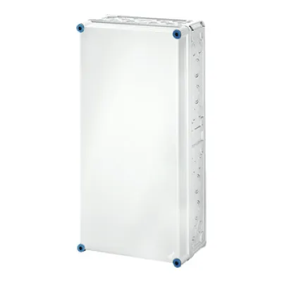 Hensel Leergehäuse Mi 0401 | Wandgehäuse IP65 | Kunststoff | 300x600x170 mm | Einbautiefe 146 mm | grau RAL 7035