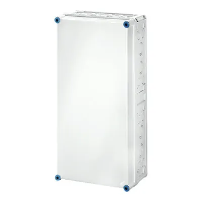 Hensel Leergehäuse Mi 0401 | Wandgehäuse IP65 | Kunststoff | 300x600x170 mm | Einbautiefe 146 mm | grau RAL 7035