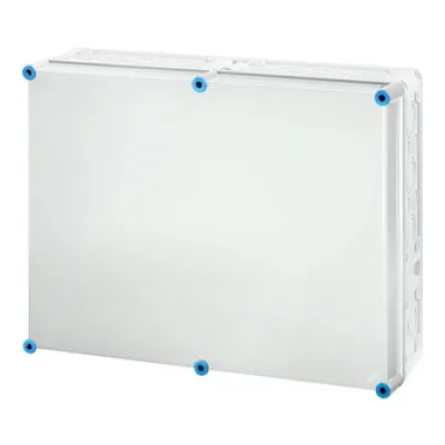 Hensel Leergehäuse Mi 0601 | IP65 Kunststoff | B600xH450xT170mm | Einbautiefe 146mm | nicht transparent | grau RAL7035