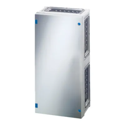 HENSEL Leergehäuse FP 0330 | Wandgehäuse Kunststoff IP65 | Aufputz | 270x540x163 mm | Einzeltür | RAL 7035 grau