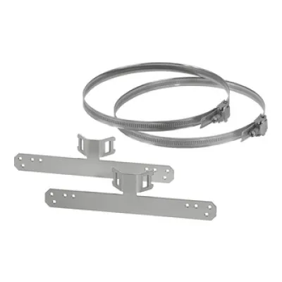 HENSEL Mastbefestigungsset DK MB 3 | Rohr- & Mastbefestigung | 60-150 mm | 180x43x17 mm | außenliegend