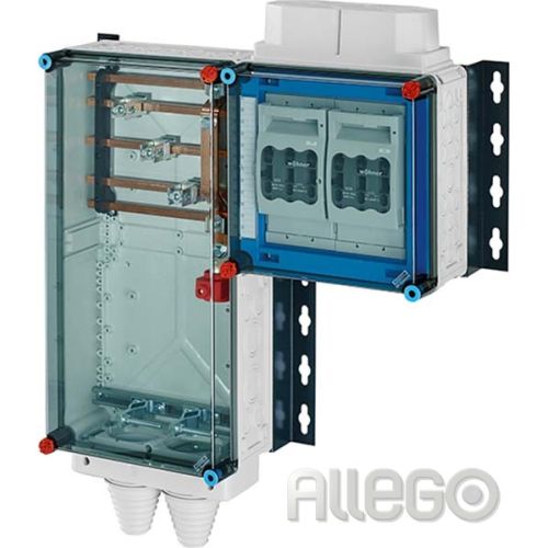 Bild: Hensel Mi-Hauptleitungsverteiler 2x3xNH00 125A 5- Mi HV 6152