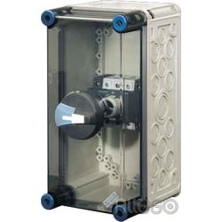 Hensel Mi-Lastschaltergehäuse 63A, 3polig+PE+N Mi 7103
