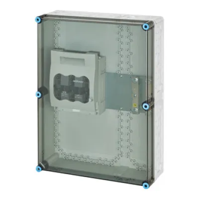 HENSEL Lasttrenngehäuse Mi 5651 | NH1 3-polig | 250A | 690V | IP65 | Polycarbonat | 450x170x600mm | für Wandmontage