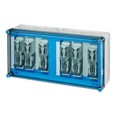 HENSEL Lasttrenngehäuse Mi 6494 NH000 | Sicherungslasttrennschalter 3-polig | 125A | 690V | IP65 | Polycarbonat | 300mm