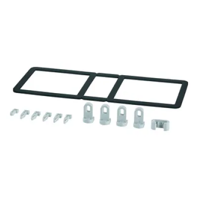 Hensel Wanddichtung Mi WD 2 | für Mi-Gehäuse 150/300mm | mit Befestigung | Kunststoff | grau RAL7032