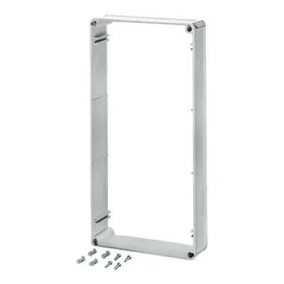 Hensel Zwischenrahmen MI ZR 4 | für Mi-Gehäuse Gr. 4 | 600x300x85 mm | IP65 | grau | Einbautiefenerweiterung
