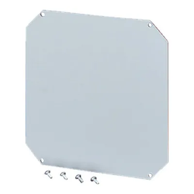 Hensel Montageplatte Mi MP 2 | 265x265 mm | Isolierstoff 4 mm | für Mi-Leergehäuse 2-8 | Kunststoff | RAL 7032