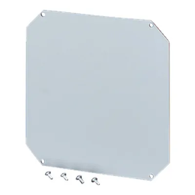 Hensel Montageplatte Mi MP 2 | 265x265 mm | Isolierstoff 4 mm | für Mi-Leergehäuse 2-8 | Kunststoff | RAL 7032