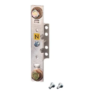 Hensel N-Klemme Mi NK 4 | 4012591653288 | 1-polig | 400A | 1,5-240mm² | 2x M10 | Thermoplast | grau