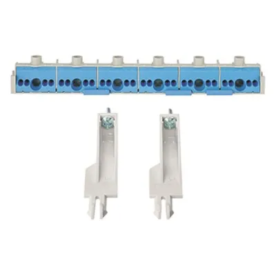 HENSEL N-Klemme FC N 30 | 1-polig Klemmleiste | 1,5-25mm² | 101A | Direktmontage | Schraubanschluss | Thermoplast