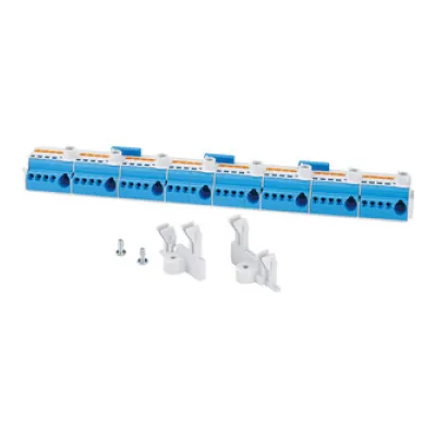 HENSEL N-Trennklemme Nachrüstsatz KV FC 35 NT | 1-polig | 75A | 1,5-25mm² | Direktmontage | Thermoplast | blau
