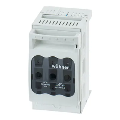 Hensel NH-Sicherungslasttrennschalter NH RT 00C | 4012591105145 | 3-polig | 125A | AC 690V | Kunststoff