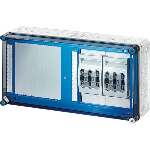 Bild: Hensel NH-Sicherungsgehäuse 2xNH00 3polig, 630A Mi 6428