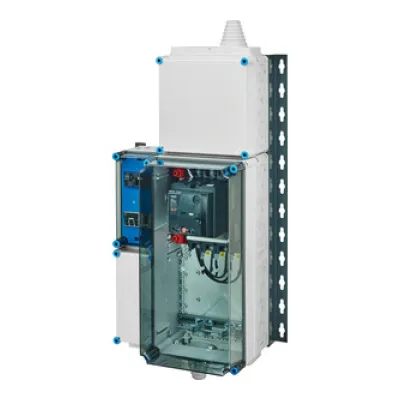 HENSEL Freischaltstelle Mi AE 5253 | PV-Freischaltstelle 3-polig 320A | IP54 | Wandmontage | UV-beständig