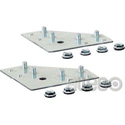Hensel Rahmenverbinder Set Satz 2 Stück MX 0112