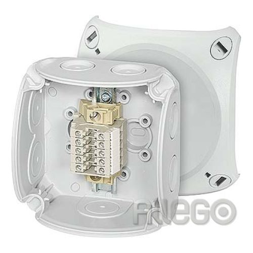 Bild: Hensel RK0205T Reihenklemmenkasten 2,5qmm 5 Klemmen