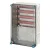 Bild: HENSEL Sammelschienengehäuse MI6356 | 630A | 5-polig | IP65 | Kunststoff | 300x450x170mm | transparent | Aufputz