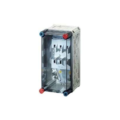 Bild: Hensel Sicherungsgehäuse NH00 3p. 125A+PE+N Mi 4150