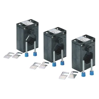 HENSEL Stromwandler-Set ME 332 | Aufsteckstromwandler 3-phasig | 250/5A | Klasse 1 | 2,5 VA | Schraubanschluss