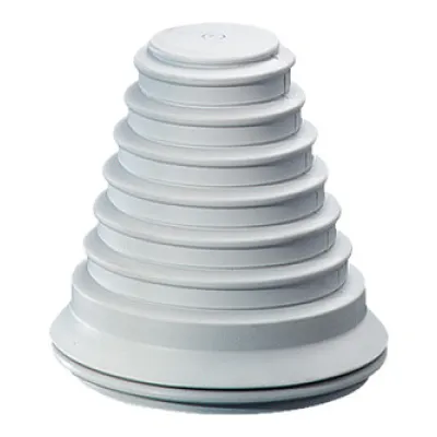 Hensel Stufenstutzen KST 70 | Kabeleinführung IP65 | Ø 83 mm | Dichtbereich 30-72 mm | schwer entflammbar | halogenfrei