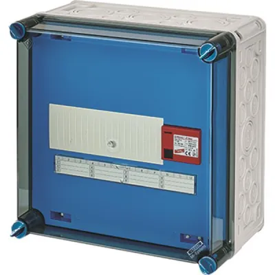 HENSEL Überspannungsschutzgehäuse Mi SP 2244 | Typ 1+2 | 230V | IP65 | Schutzpegel 2,5kV | optische Anzeige