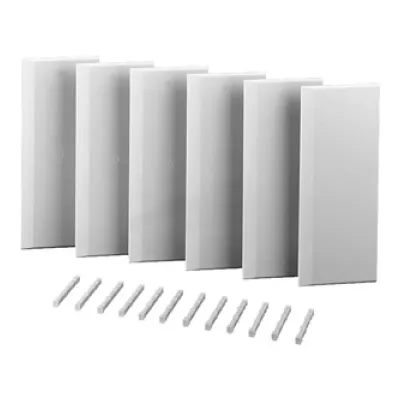 Hensel Verschlussplatten-Set FP VS 30 für ENYSTAR Gehäuse 3 | Seitenwand | 270x270 mm | 3HE | Kunststoff RAL7035