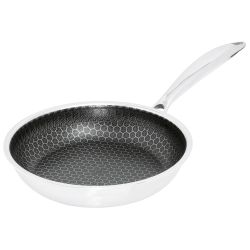 Henssler Edelstahlpfanne 20cm, antihaft, für alle Herdarten